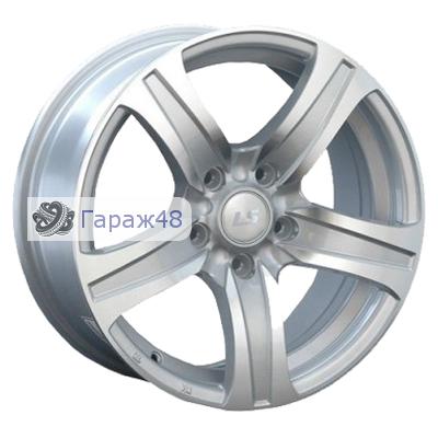 LS 145 R15 / 6.5J PCD 4x100 ET 40 ЦО 60.1 Литые Серебристый полированный